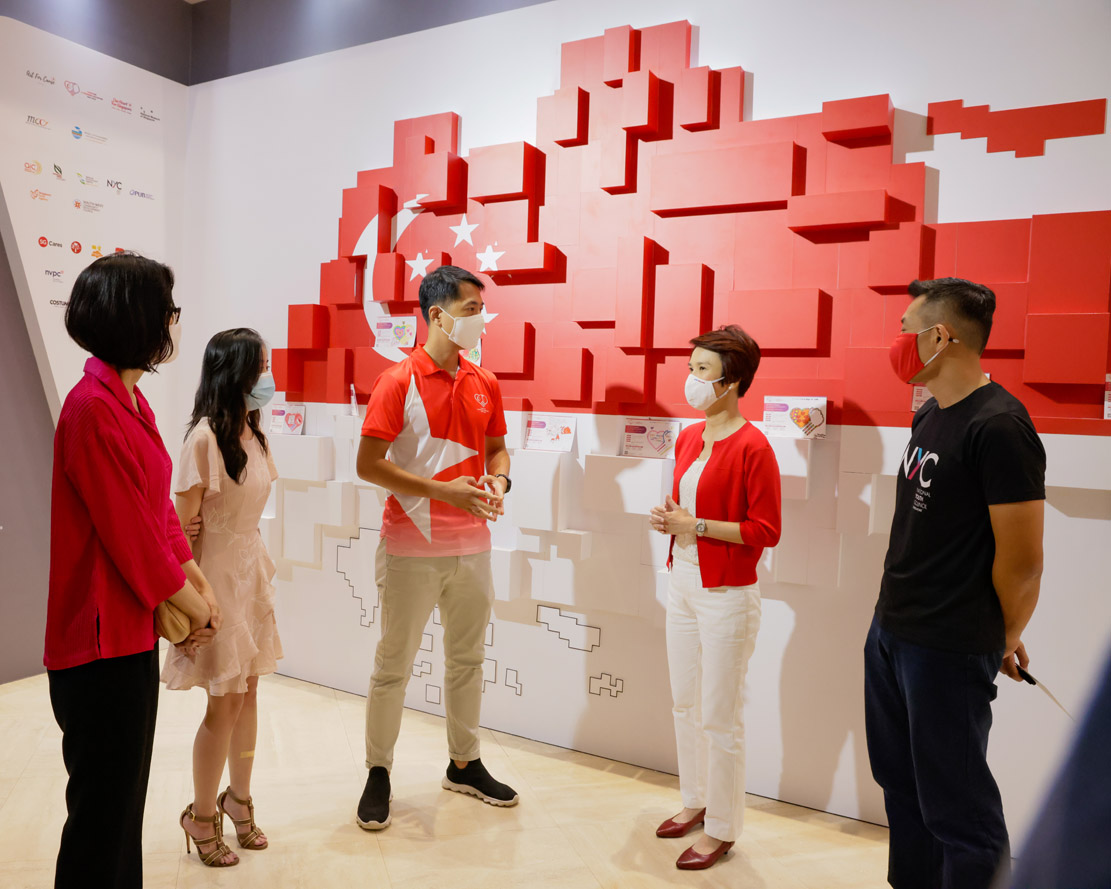 Our Heart For Singapore Time Capsule 2020 at National Museum of Singapore